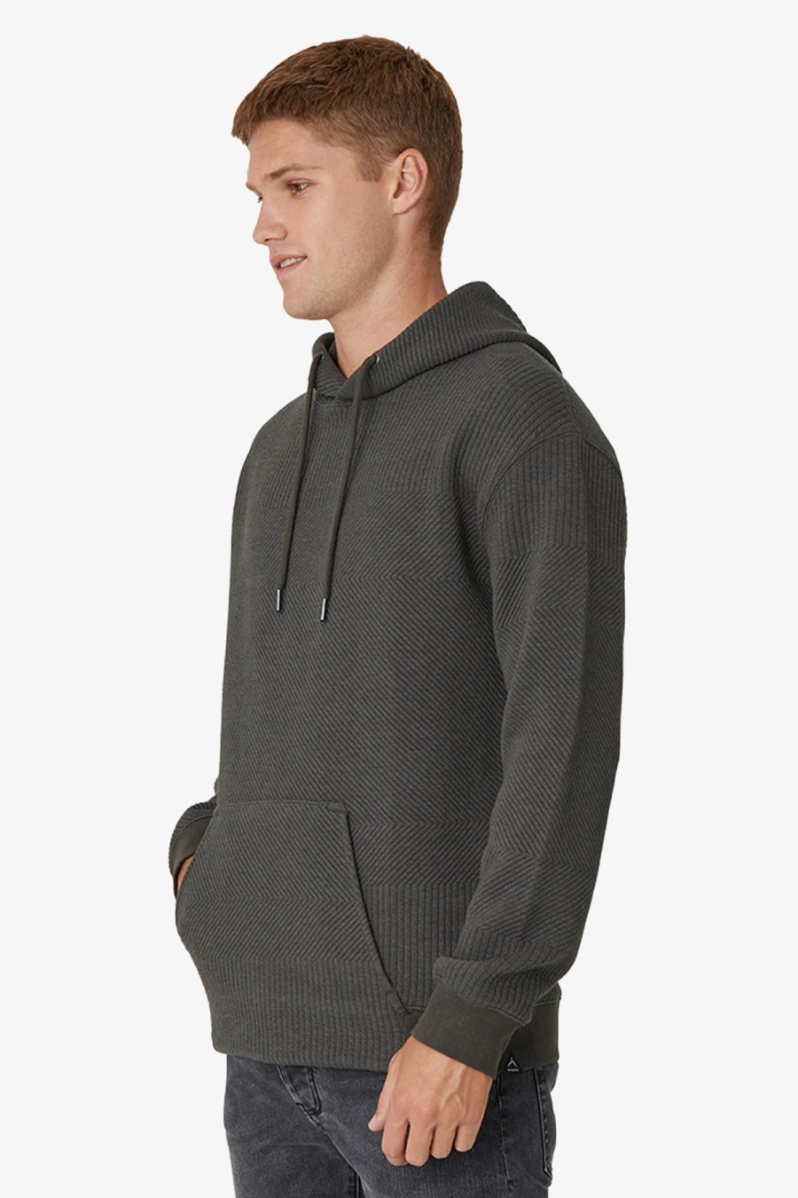 Clothing Industrie Hoodies | Industrie | The Robinson Hoodie Dark Khaki