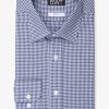 Clothing Boston Dress Shirts | Boston | Liberty Extra Long Sleeve Business Shirt Blue