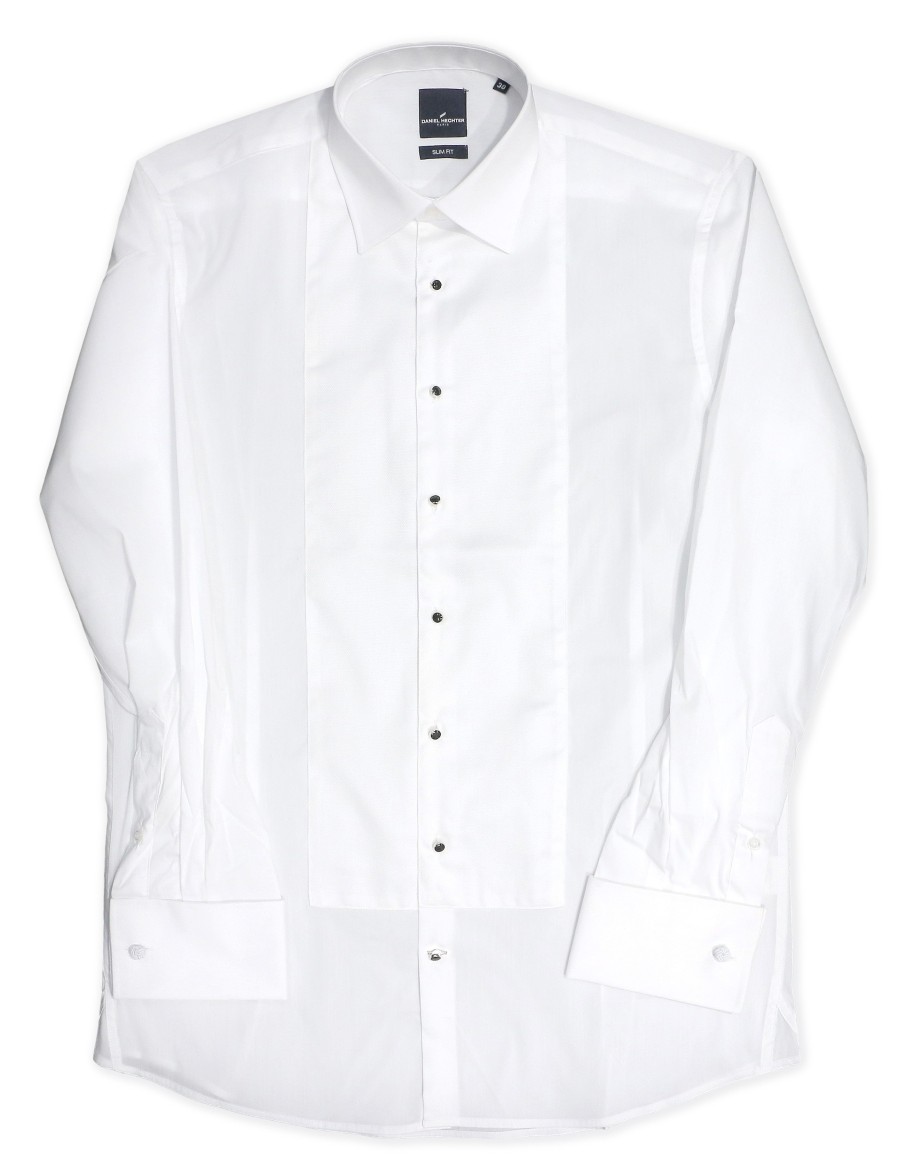 Clothing Daniel Hechter Dinner Shirts | Daniel Hechter | Romeo Formal Dinner Shirt White