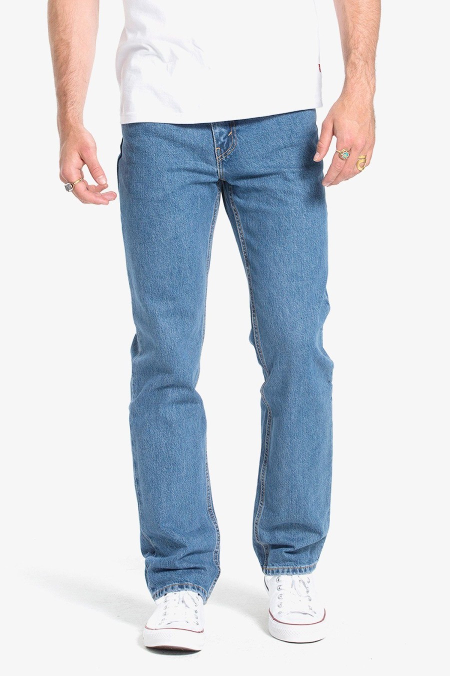 Clothing Levis Jeans | Levis | 516 Straight Jean Stone Wash