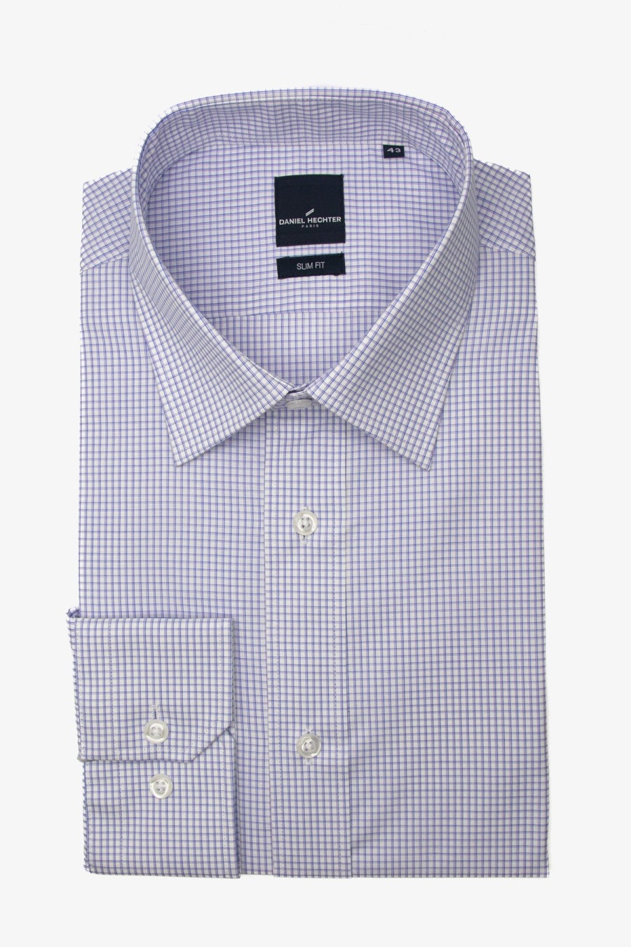 Clothing Daniel Hechter Dress Shirts | Daniel Hechter | Liberty Business Shirt Purple