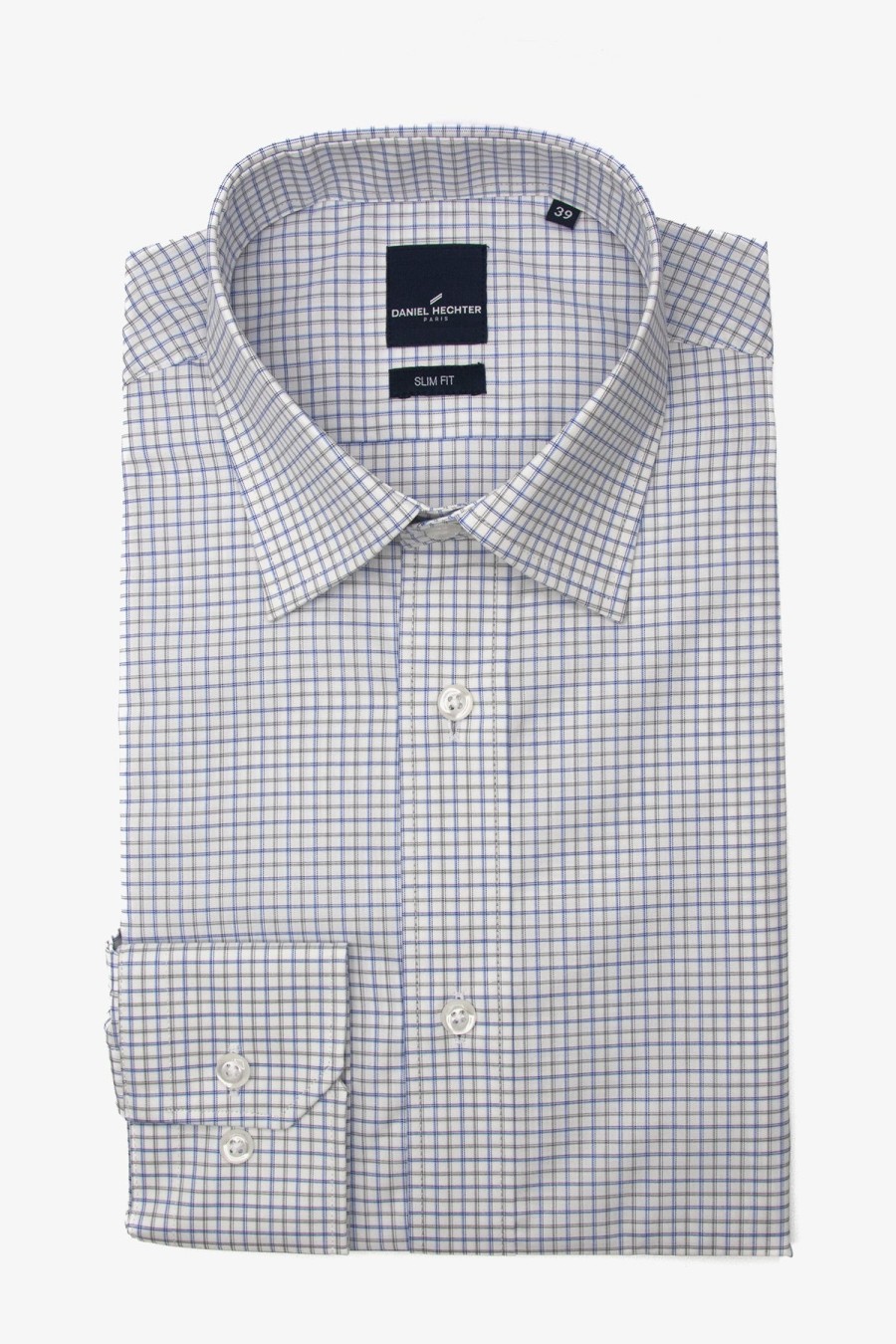 Clothing Daniel Hechter Dress Shirts | Daniel Hechter | Liberty Business Shirt Grey