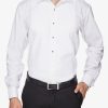 Clothing Abelard Dinner Shirts | Abelard | Marcella Slim Fit Studded Dinner Shirt White