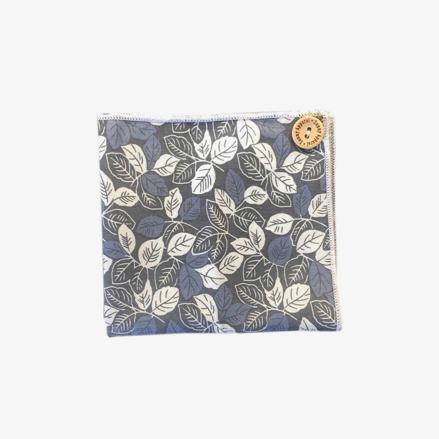 Shoes & Accessories Sunny Apparel Pocket Squares | Sunny Apparel | Bisbee Pocket Square Grey