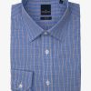 Clothing Daniel Hechter Tall Fitting Shirts | Daniel Hechter | Liberty Extra Long Sleeve Business Shirt Blue