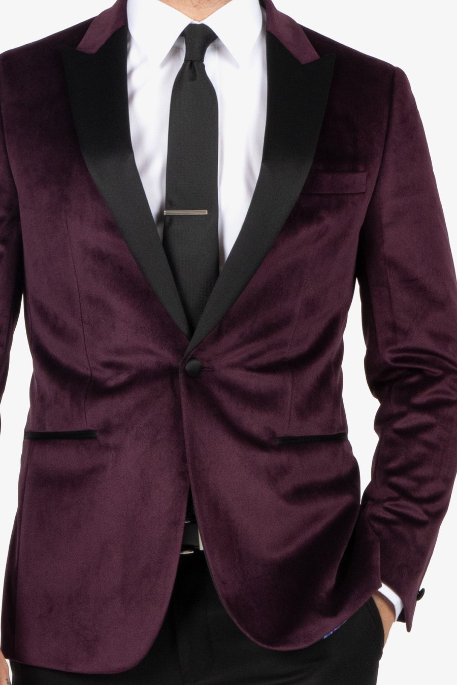 Suits Gibson Suit Jackets | Gibson | Solace Velvet Dinner Jacket Mahogany