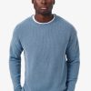 Clothing Industrie Knitwear | Industrie | The Washed Culver Knit Pilot Blue