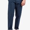 Clothing Ben Sherman Chinos | Ben Sherman | Tonal Check Slim Taper Trouser Dark Blue