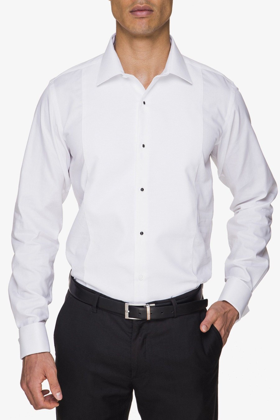 Clothing Abelard Dinner Shirts | Abelard | Marcella Classic Fit Dinner Shirt White